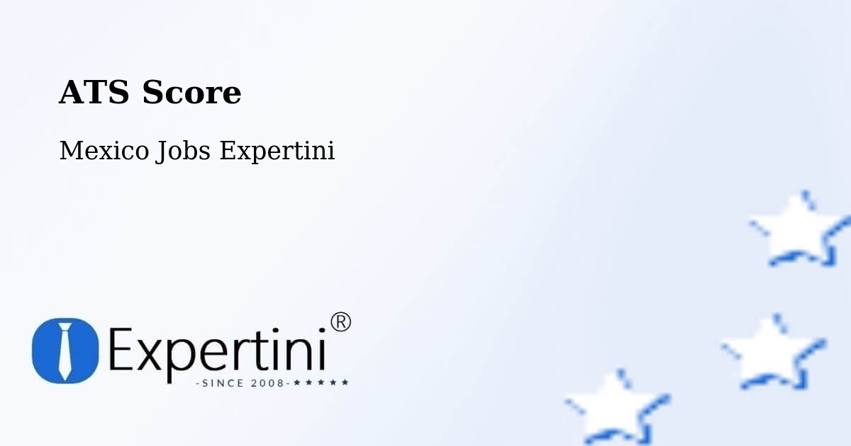 Resume ATS Score & Job Description Match Tool – Macapule - Mexico Jobs Expertini